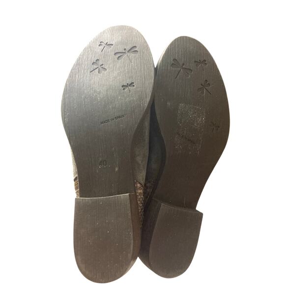 Eric Michael‎ Shooties Suede & Reptile Mix Media Sz 40 (9) - Picture 8 of 8